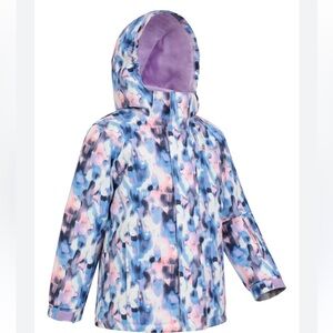 EUC Mountain Warehouse Snowdrop Printed Kids Ski Jacket 9-10